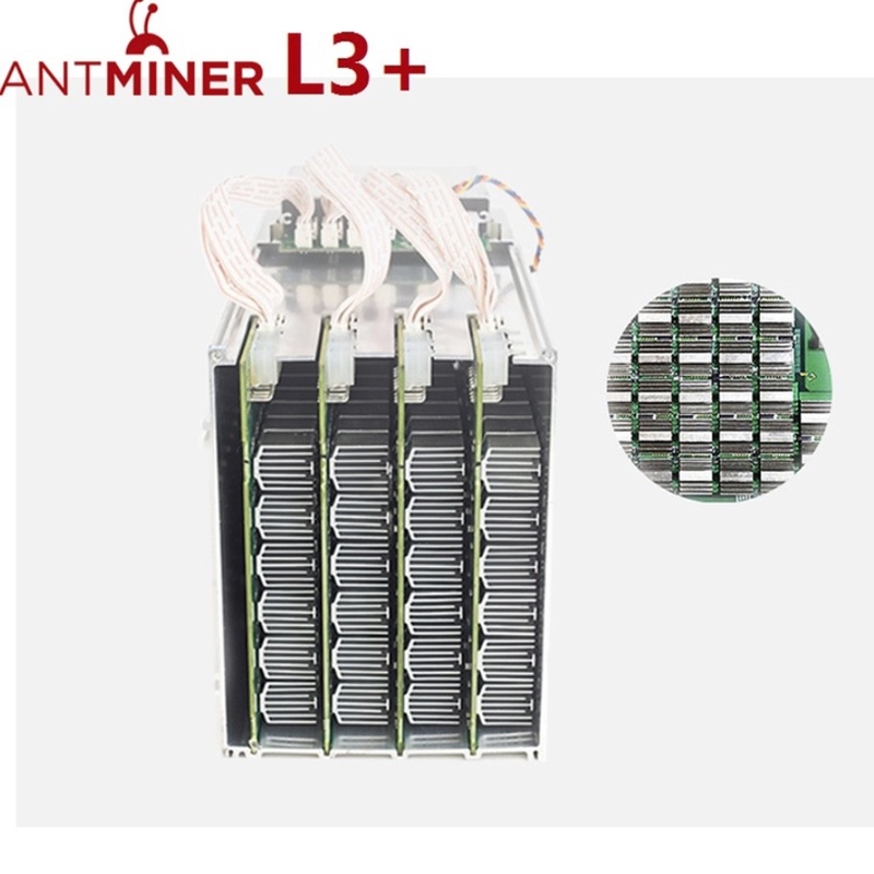 600MH/S 850W Bitmain Antminer L3+ Litecoin Madenci 75db Şifreli Madencilik