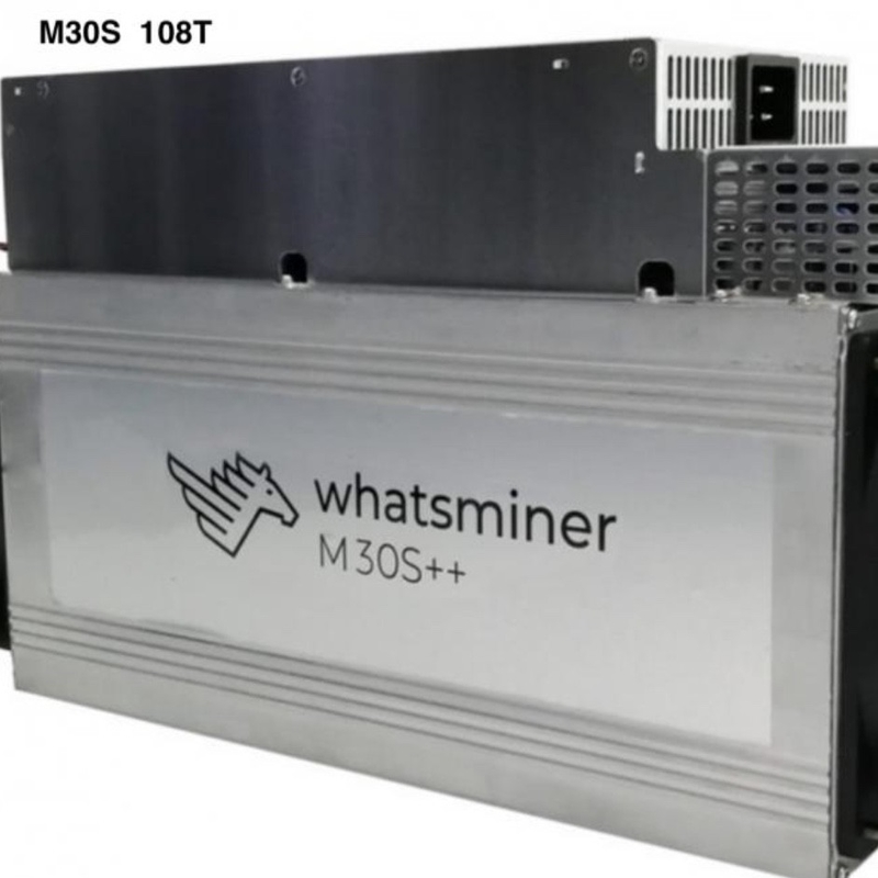 0.030j/Gh BTC Madenci Makinesi 108TH/S 3348W Microbt Whatsminer M30s++ 108t