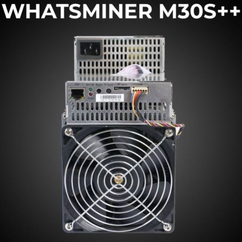3472W MICROBT WHATSMINER M30S++ 112T 75dB Asic Miner Sha256